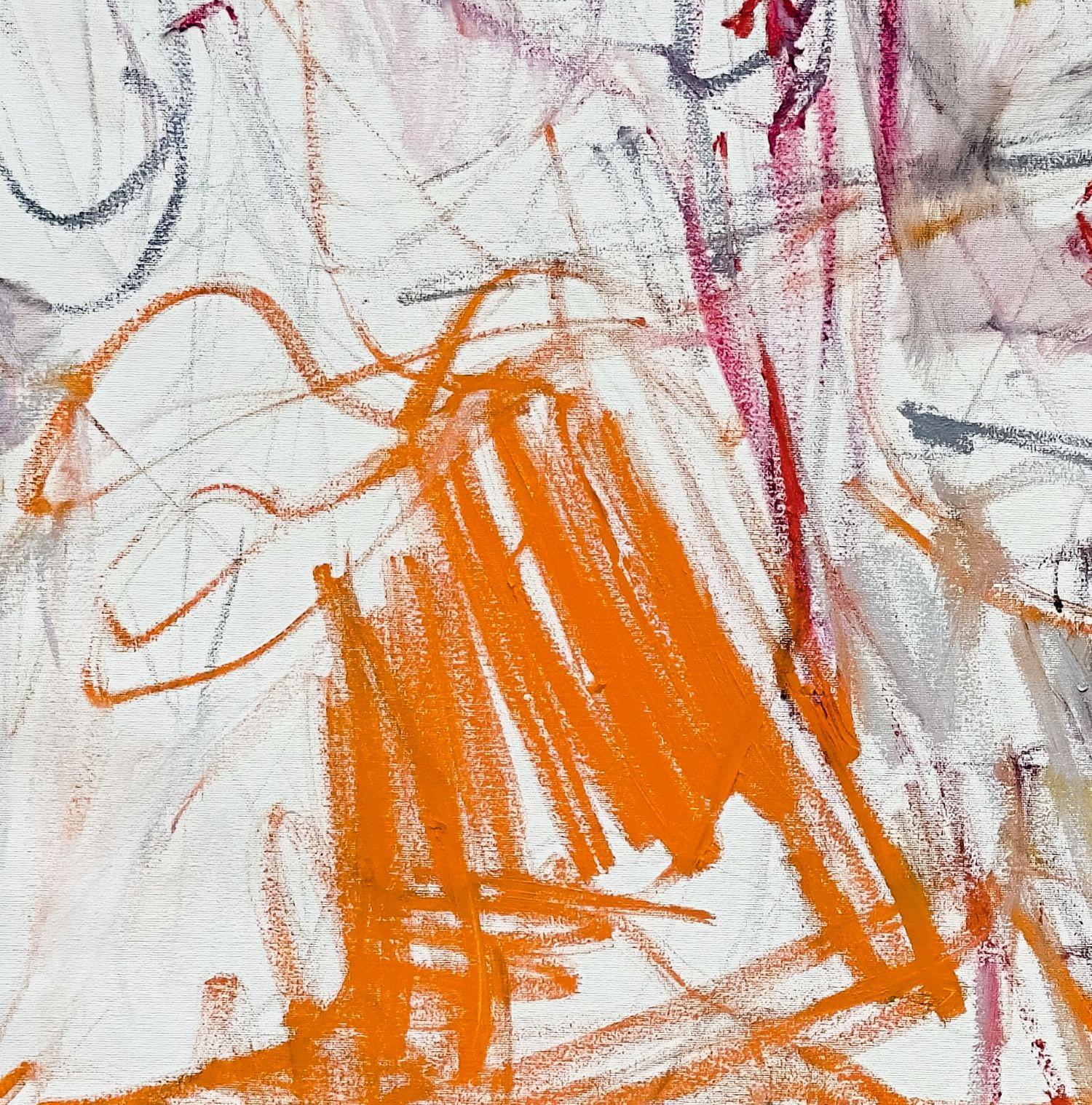 Circo di famiglia, Pittura, Olio su tela - Painting Espressionismo astratto di Trixie Pitts