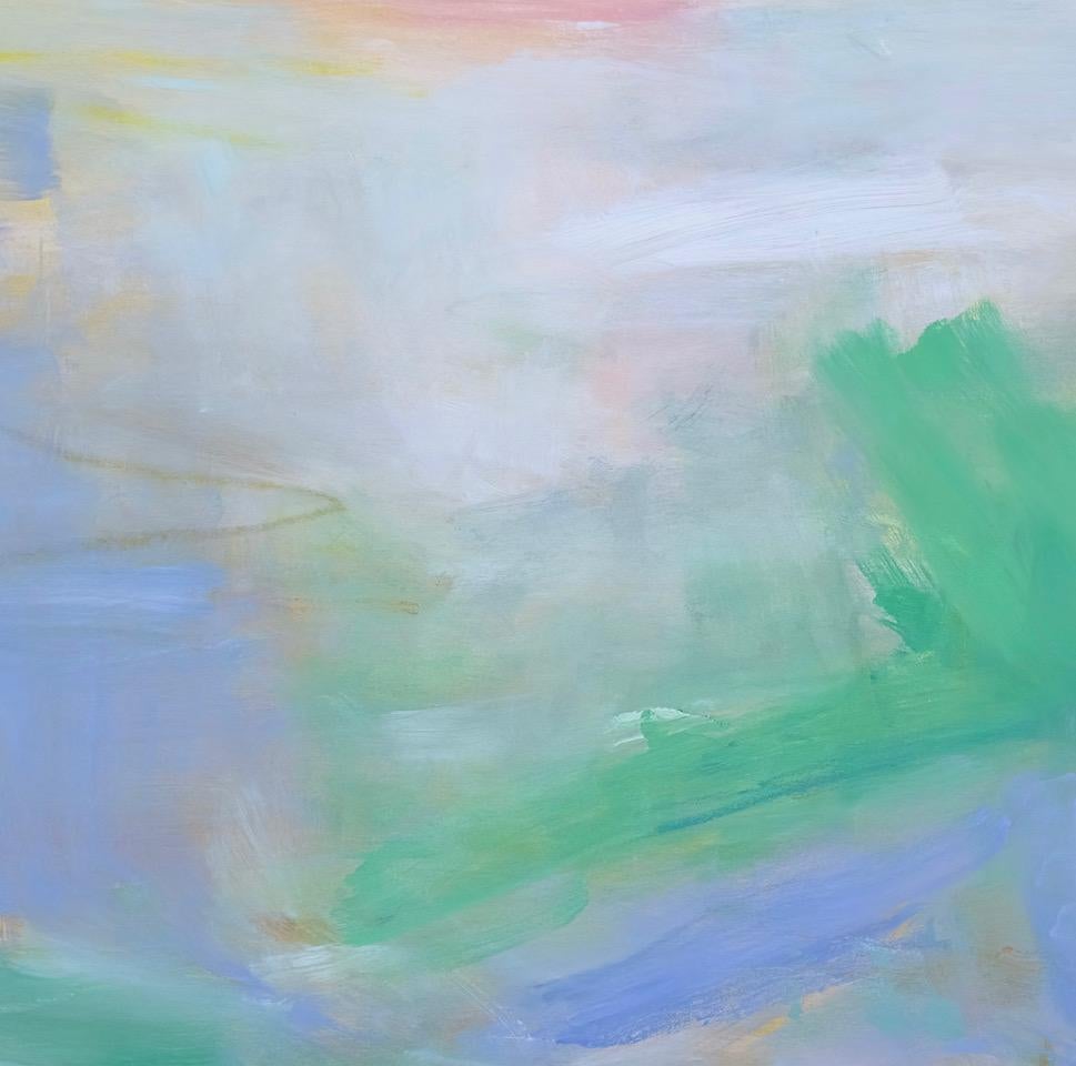 Laguna 2, Pittura, Olio su tela - Painting Espressionismo astratto di Trixie Pitts