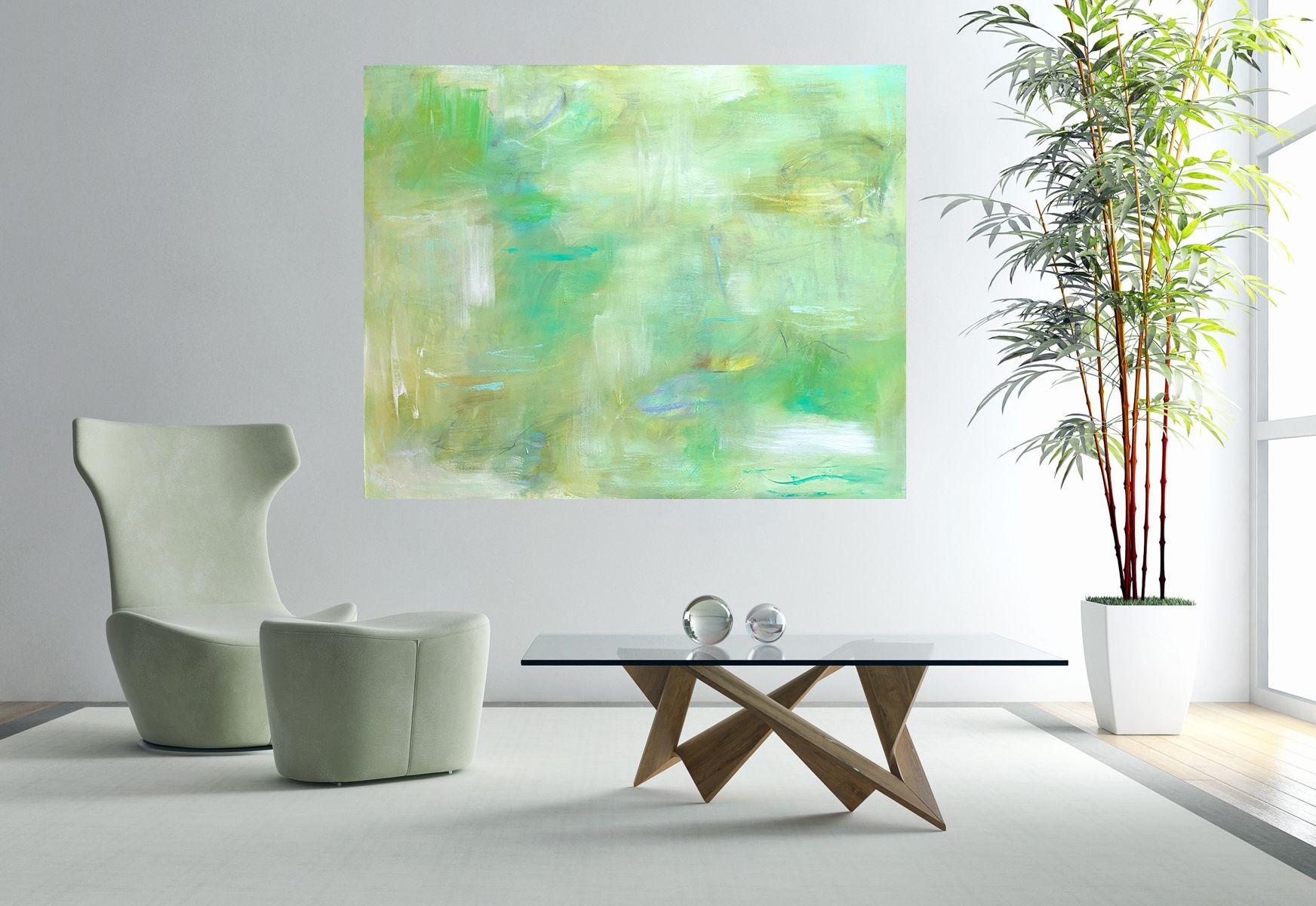 Riflessi, Pittura, Olio su tela in vendita 1