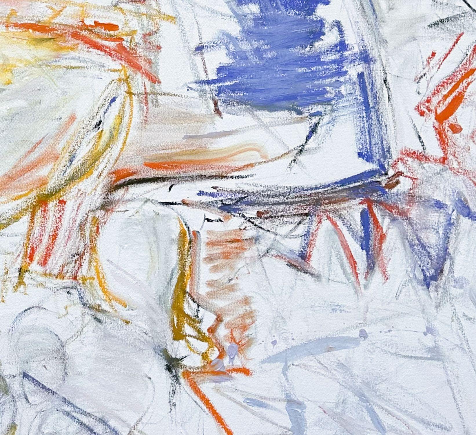 Testimone silenzioso, Pittura, Olio su tela - Painting Espressionismo astratto di Trixie Pitts