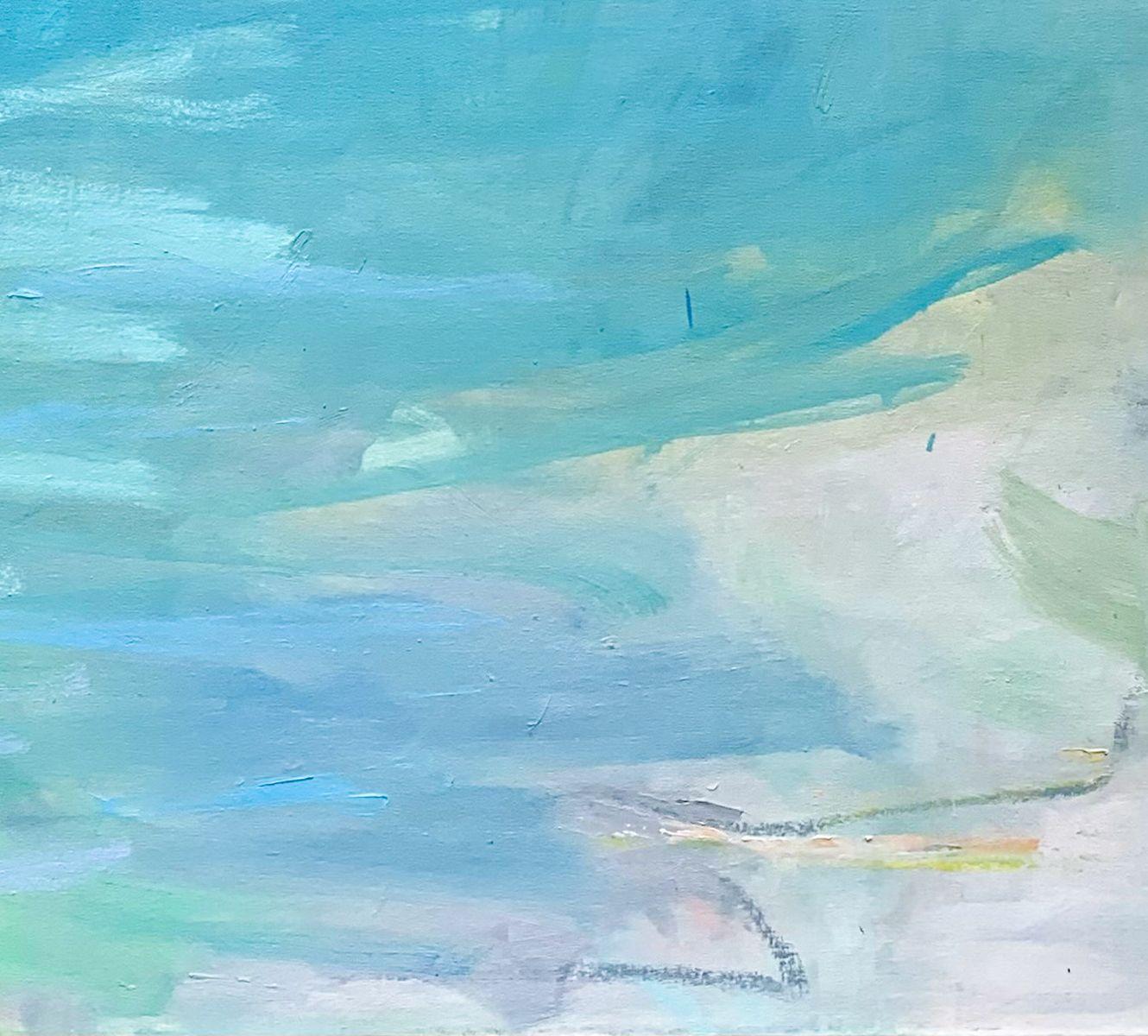 Tahiti, Pittura, Olio su tela - Painting Espressionismo astratto di Trixie Pitts