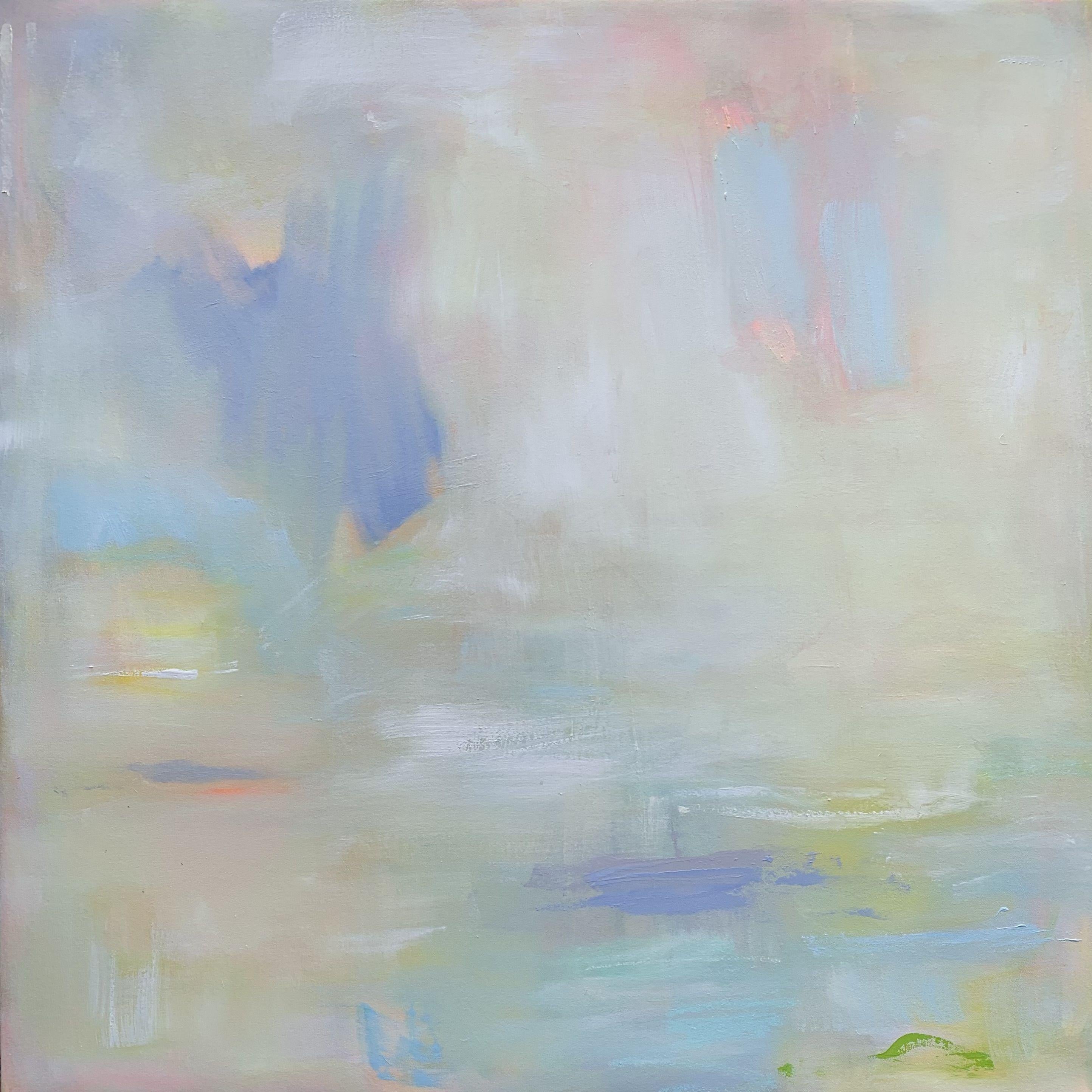 Il mistico, Pittura, Olio su tela - Painting di Trixie Pitts