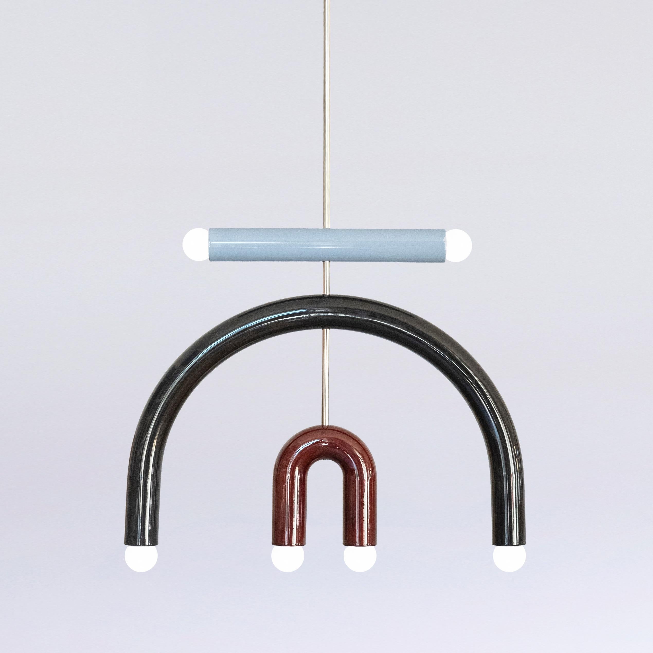 Hand-Crafted TRN ceramic ceiling light, model F3 For Sale