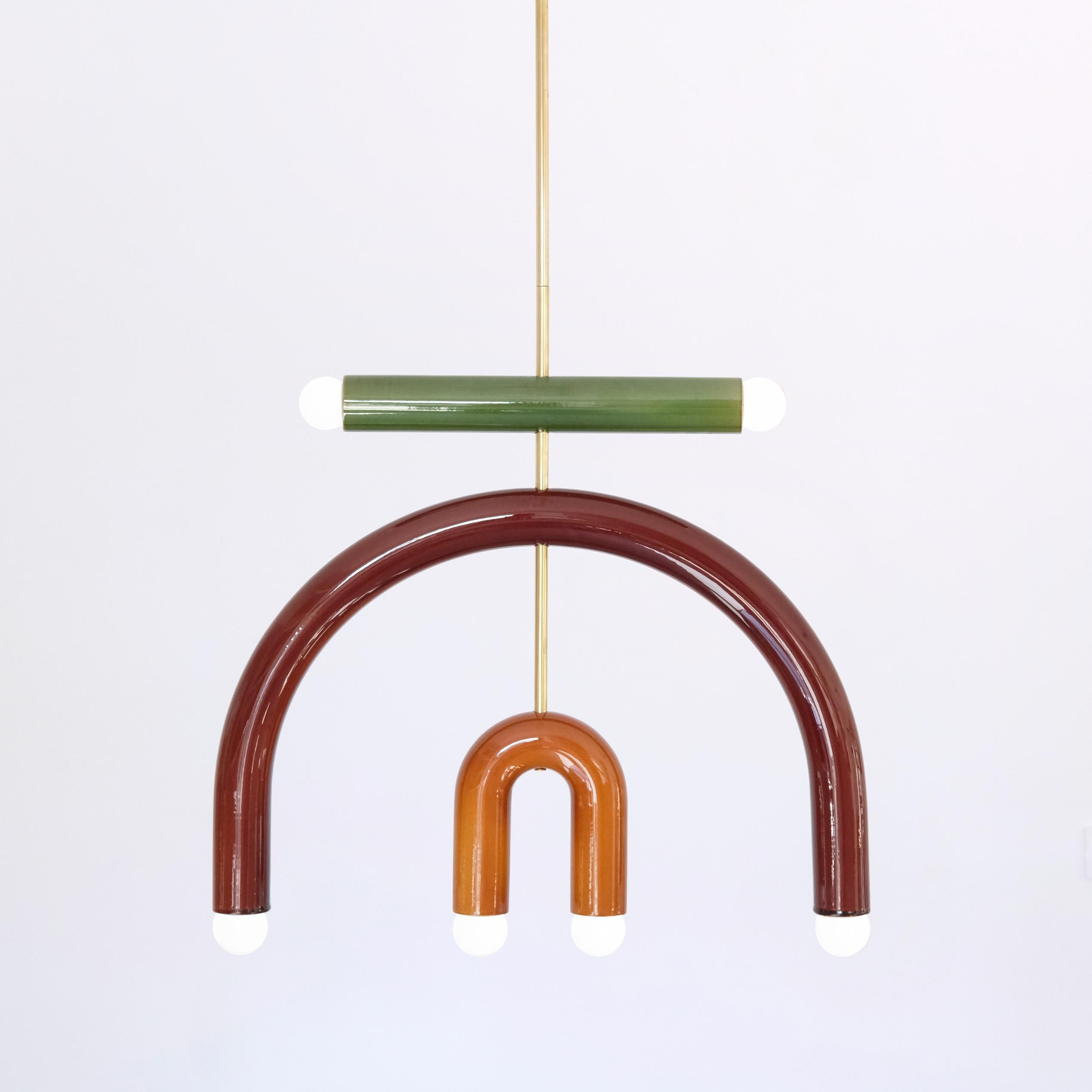 TRN ceramic ceiling light, model F3 In New Condition For Sale In Grojec, PL