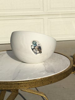 Tro de vases Milik en porcelaine et cristal Swarovski - Édition rare et épuisée