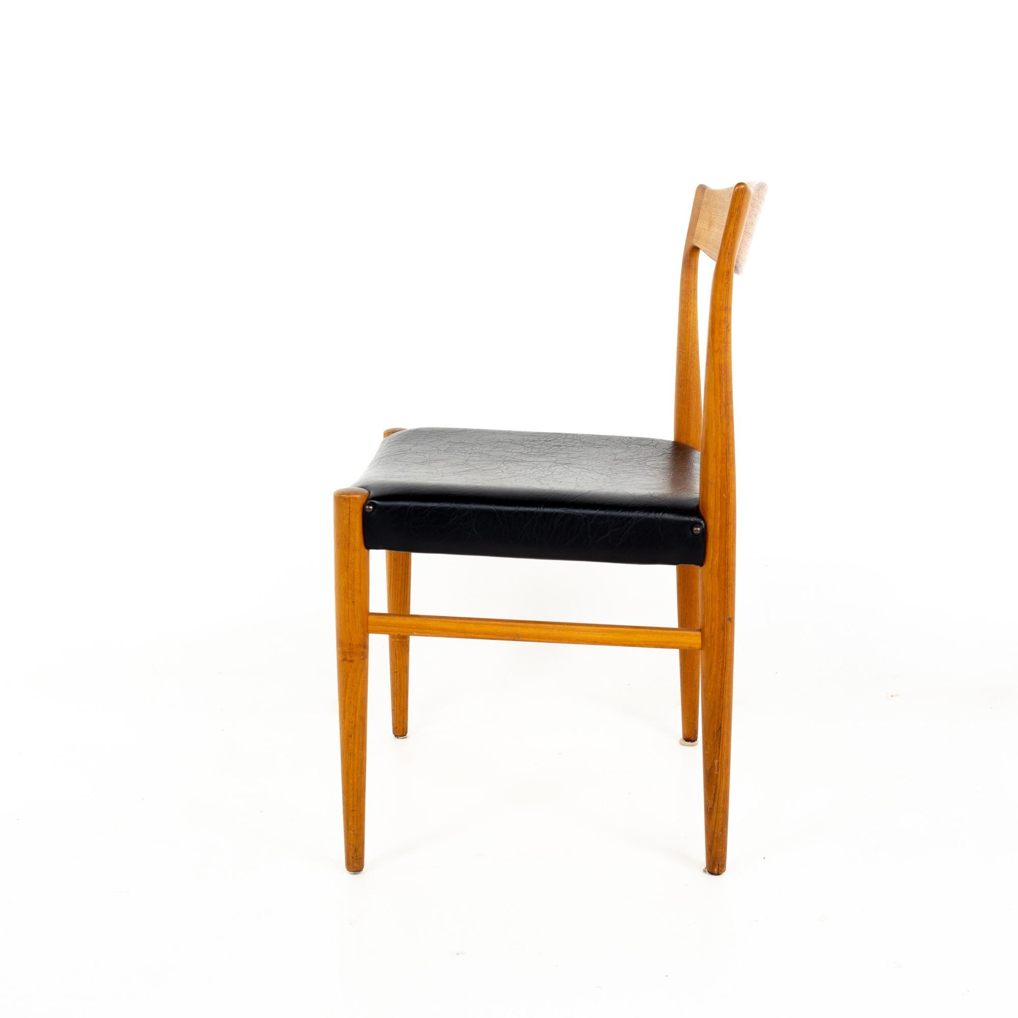 Troeds Bjarnum Mid Century Teak Dining Chair In Good Condition In Countryside, IL