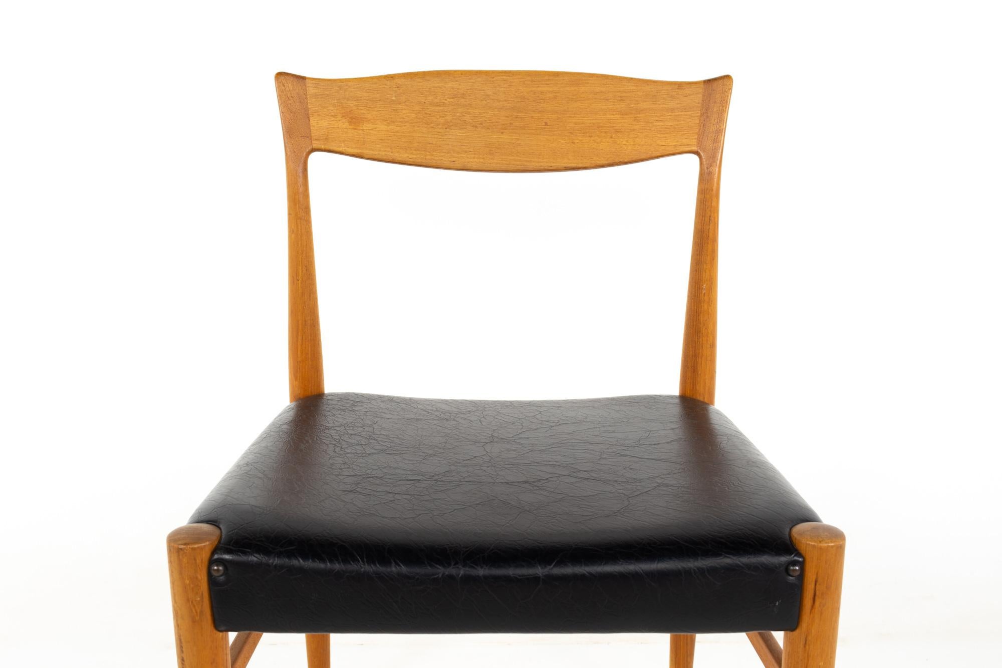 Upholstery Troeds Bjarnum Mid Century Teak Dining Chair