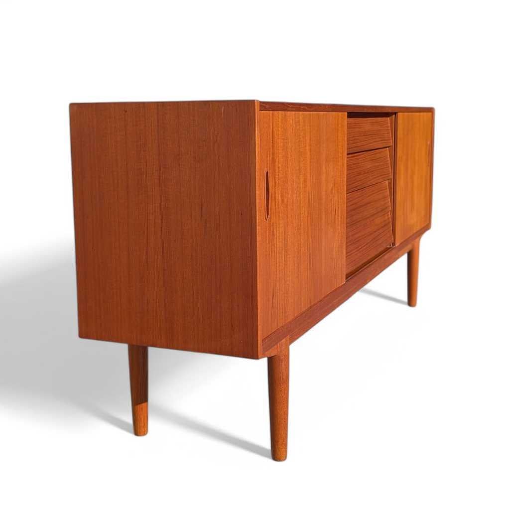 Mid-Century Modern Troeds Trio Sideboard & Hutch by Nils Jonsson – Mid Century Modern Teak Credenza For Sale