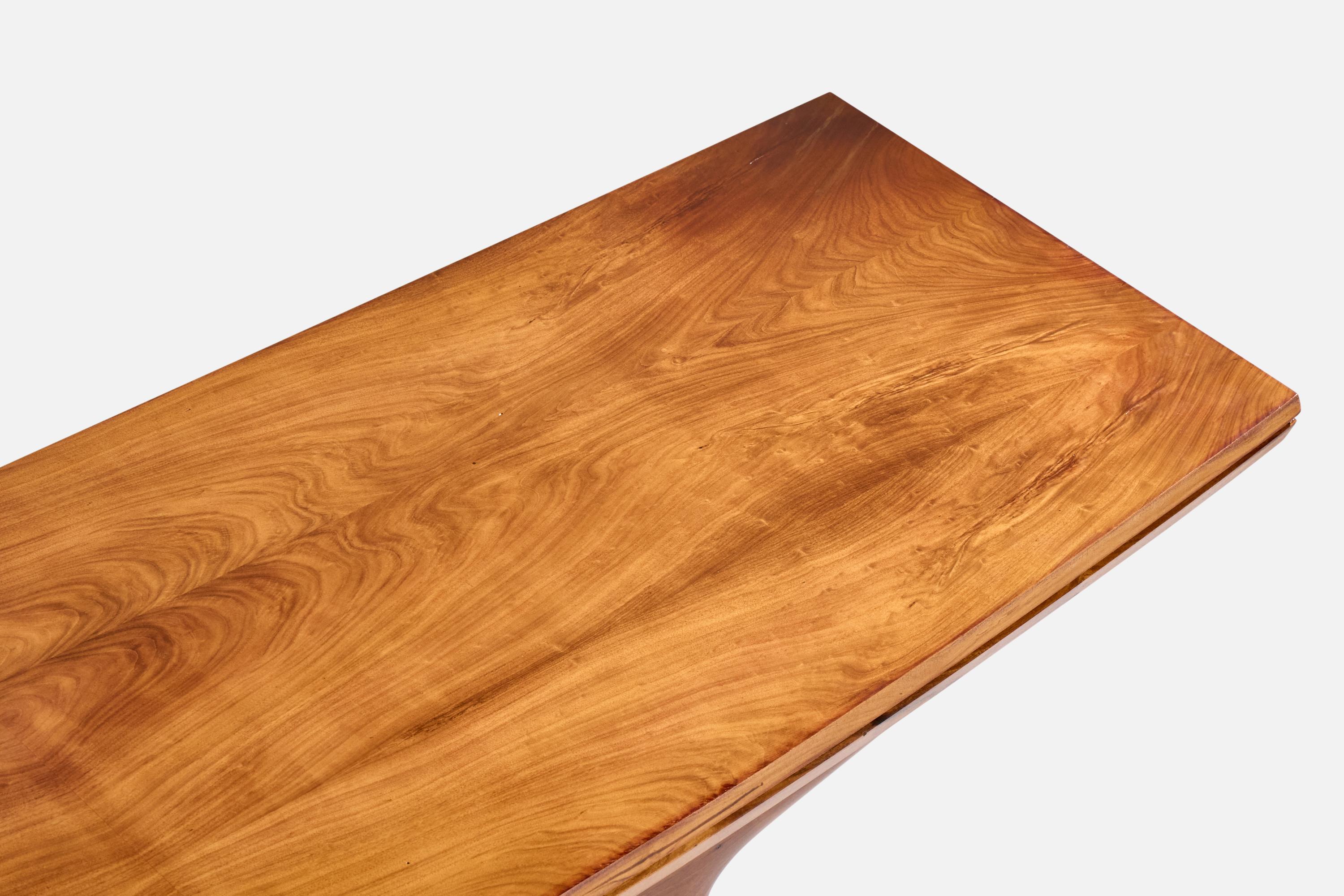 Trofelli & Favaro, Flip-top Console Table, Wood, Brazil, 1950s For Sale 4