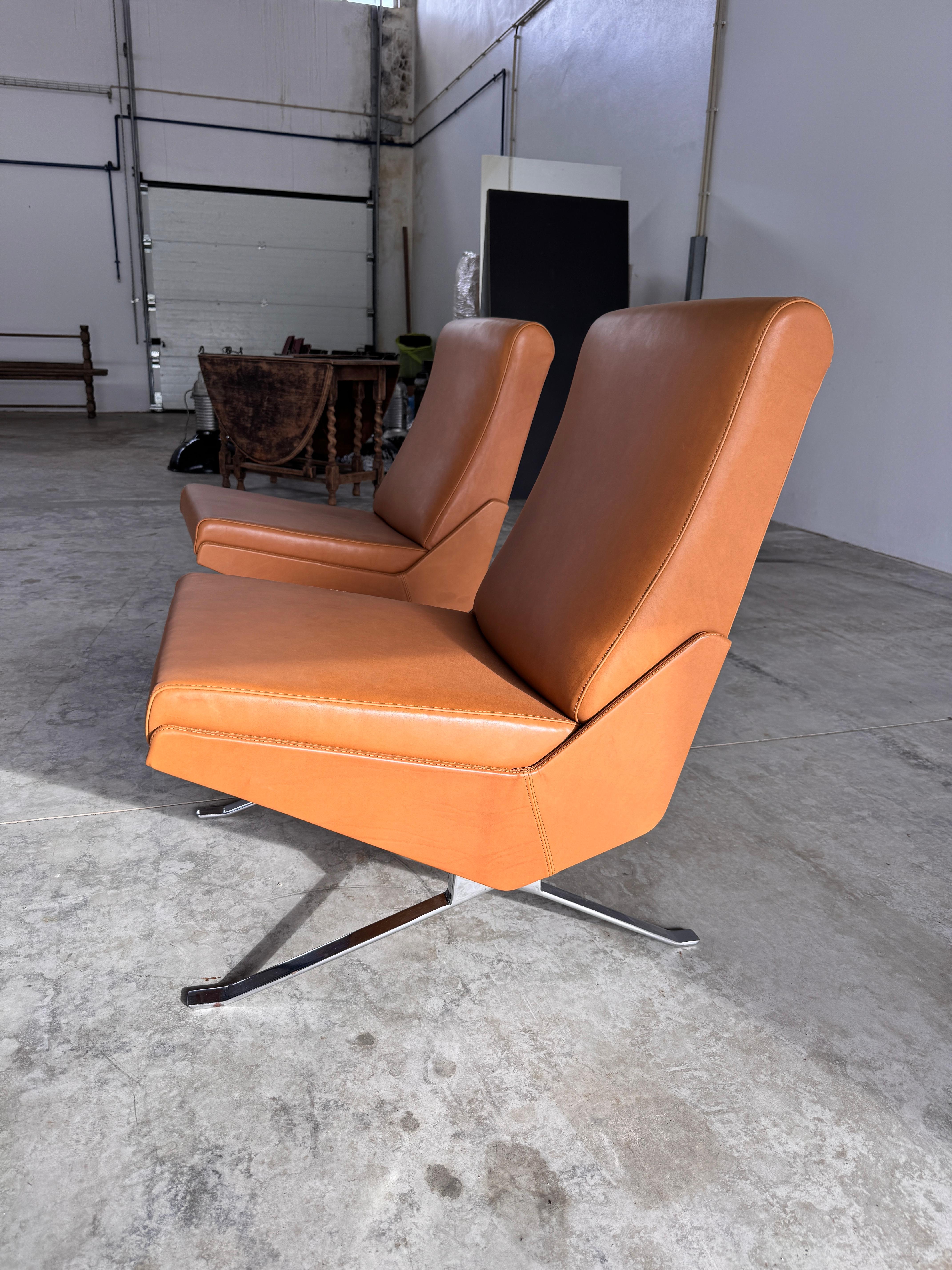 Sillones Troika Model de Pierre Guariche y Paul Geoffroy para Airborne Francés en venta