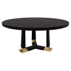 Trois Dining Table by Barlas Baylar  (Stainless Steel)