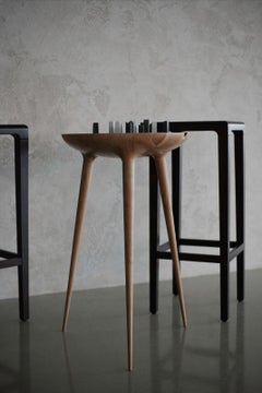 Trojan XXI Chess Set and Table, 37 Pieces