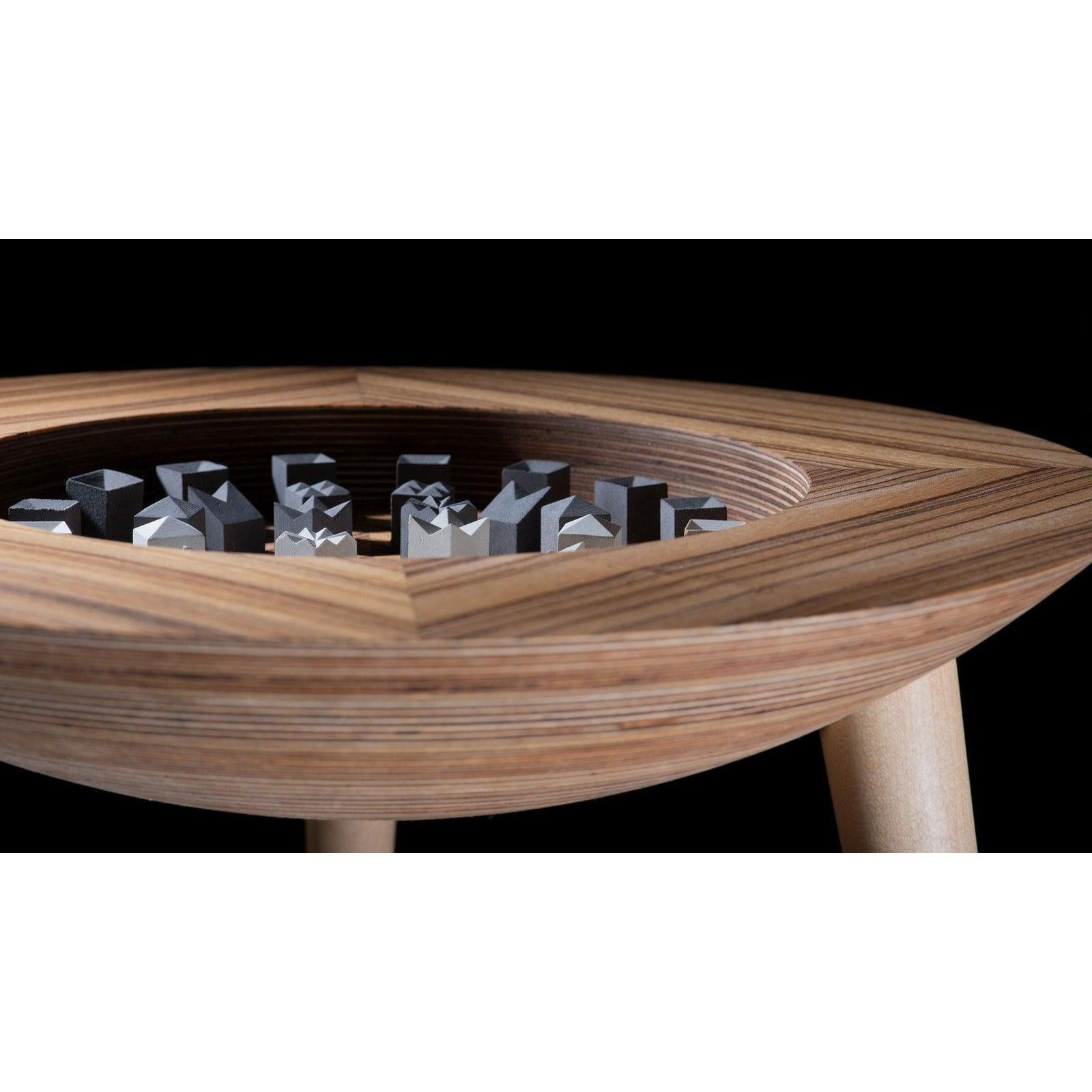 Trojan IXX Chess Table and Set For Sale 2