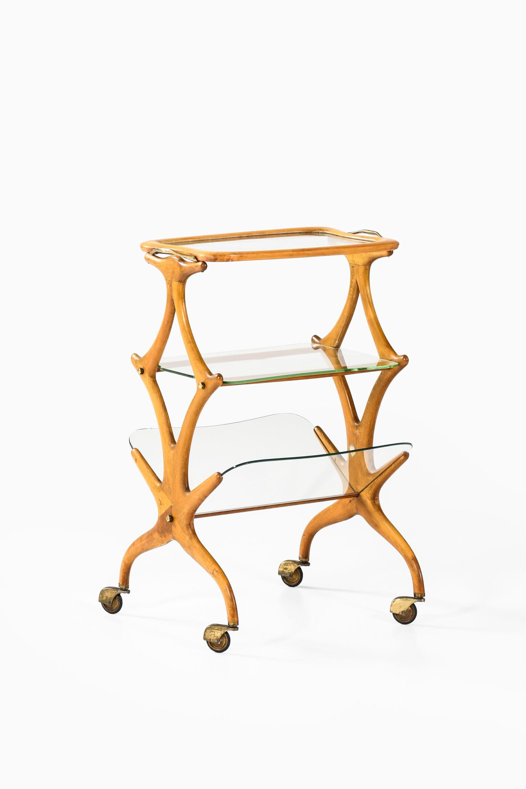 Trolley Attributed to Cesare Lacca Produced in Italy For Sale 3