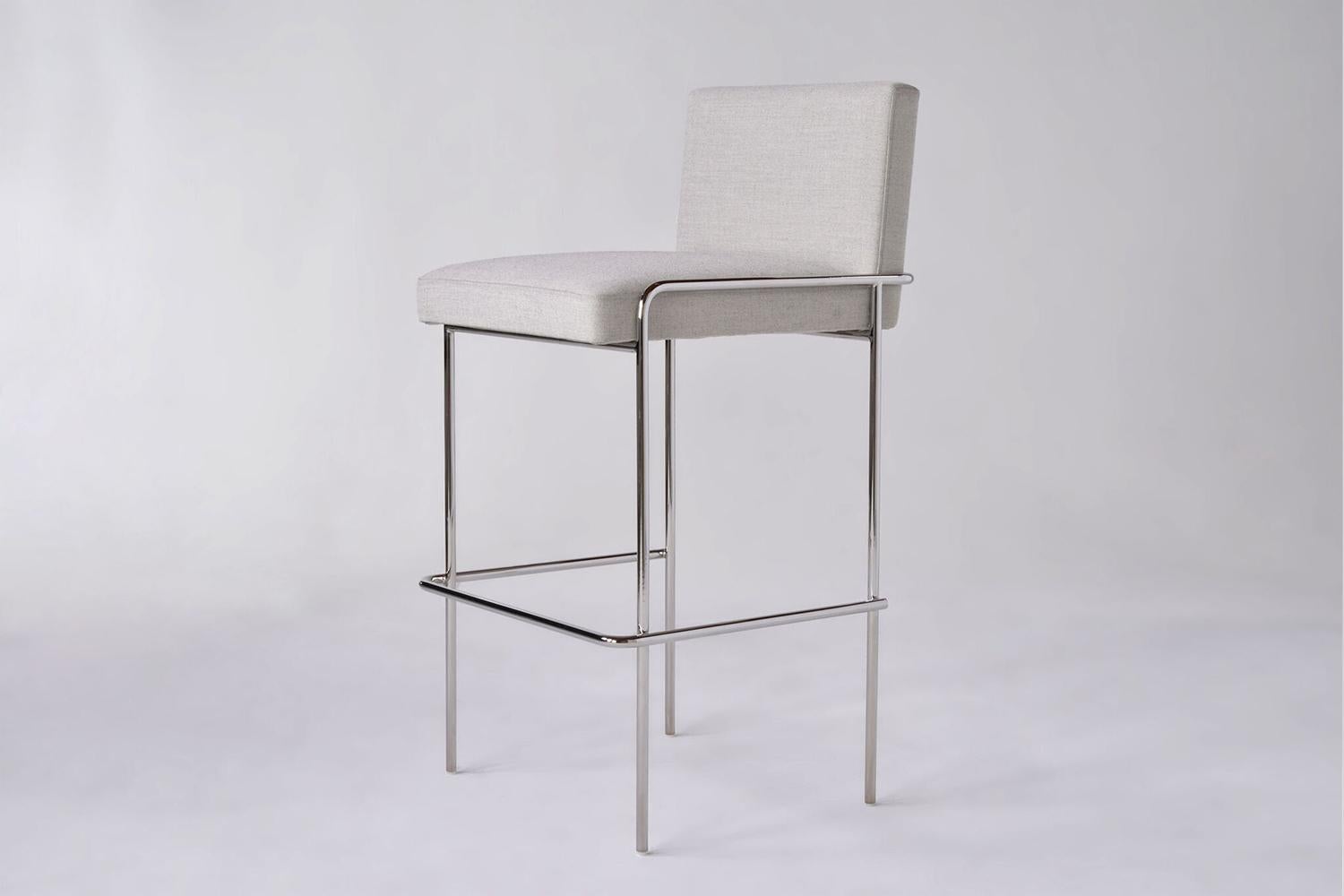 Modern Trolley Bar and Counter Stool For Sale