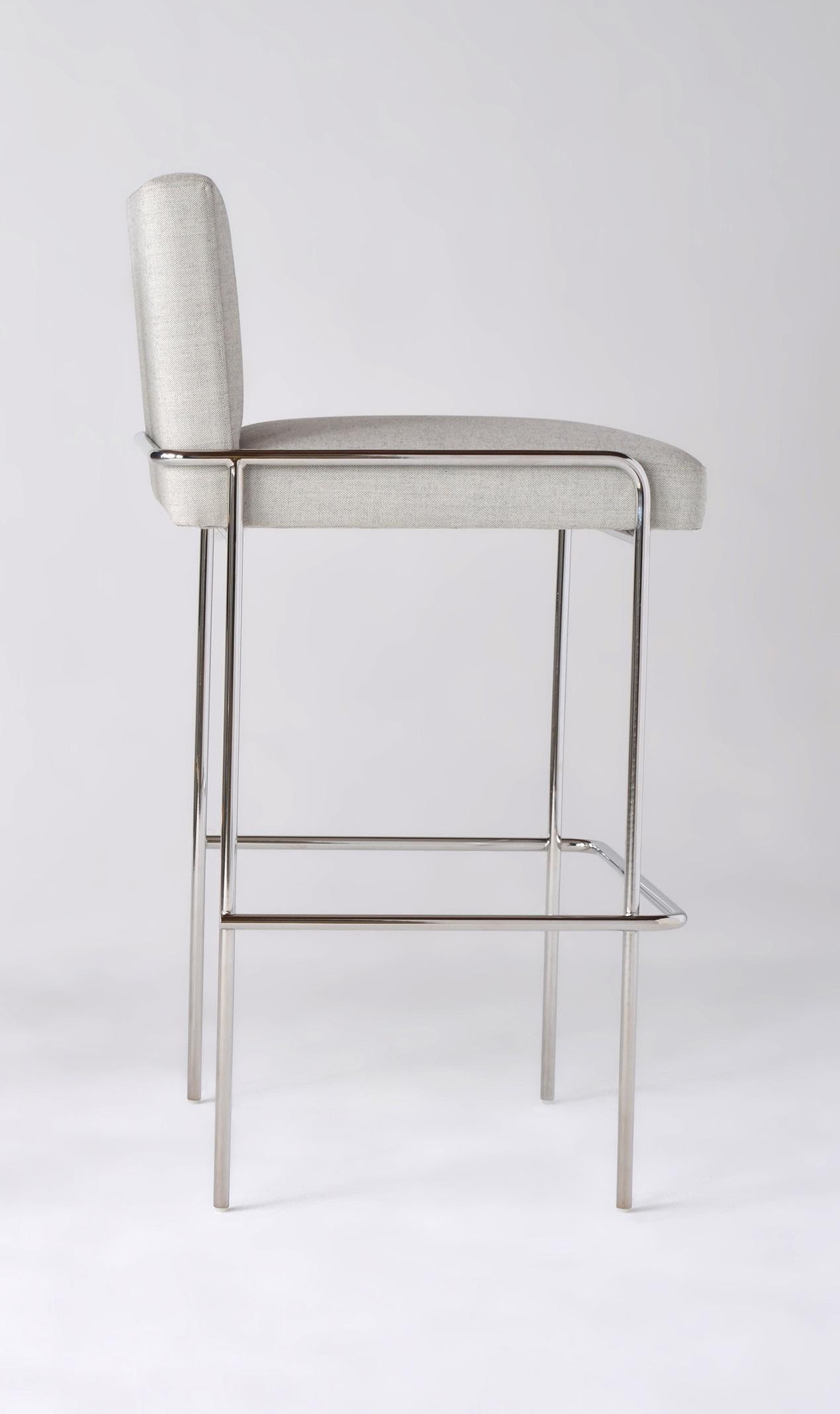Modern Trolley Bar Stool by Phase Design For Sale