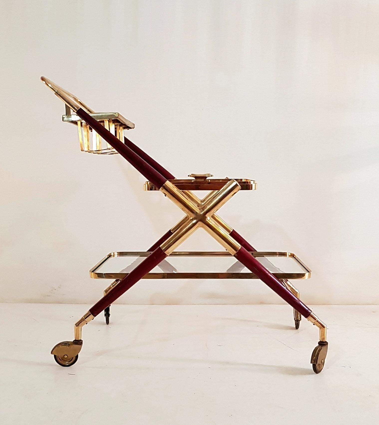 Italian Trolley by Cesare Lacca, Italy, 1950s