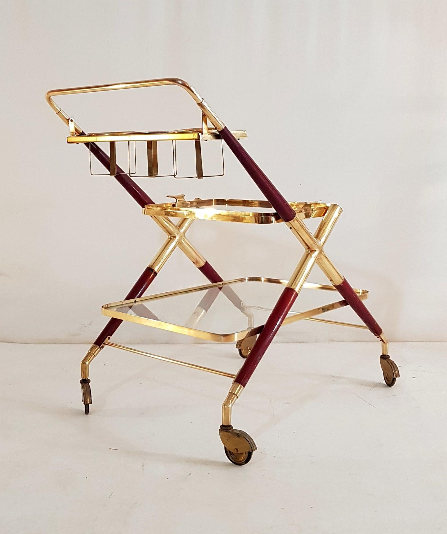 20th Century Trolley by Cesare Lacca, Italy, 1950s