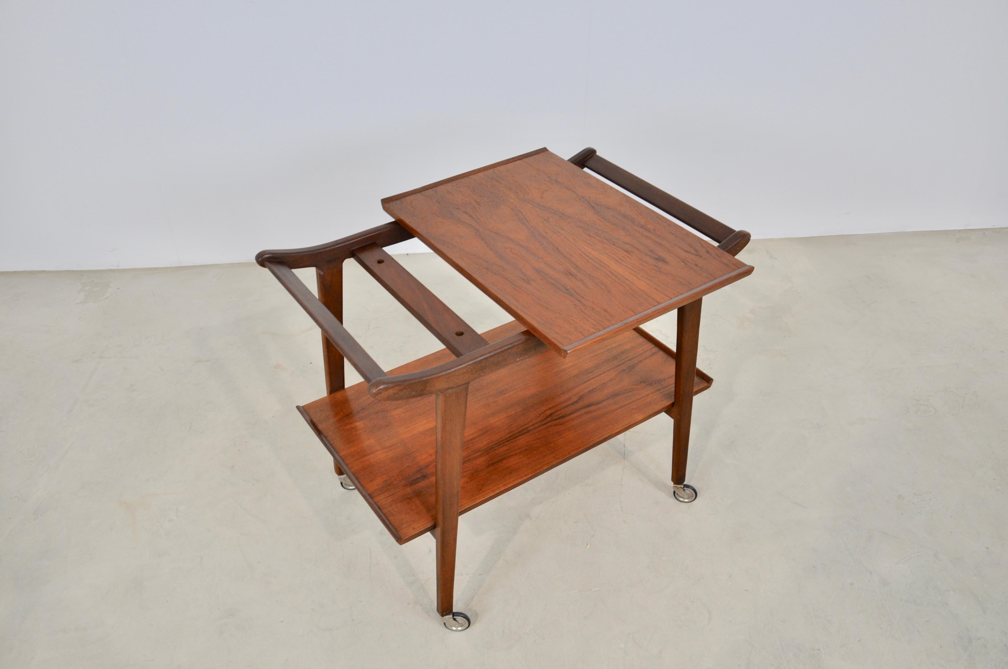 Trolley by Louis Van Teeffelen for Wébé, 1950s In Good Condition In bruxelles, BE