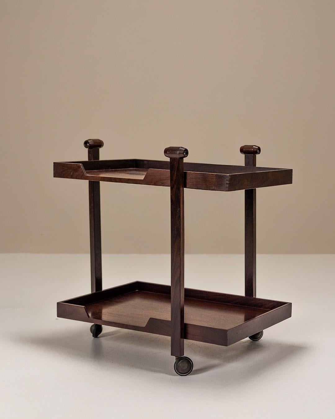 Trolley 'CR20' for Poggi by Franco Albini & Franca Helg, Italy 1958 Moderno de mediados de siglo en venta