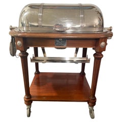 Used Trolley, Dish Warmer for La Reine Pédauque's Restaurant