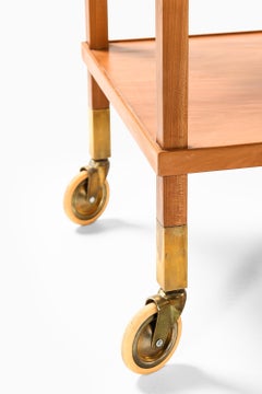 Trolley in Brass and Mahogany by Josef Frank, 1950s