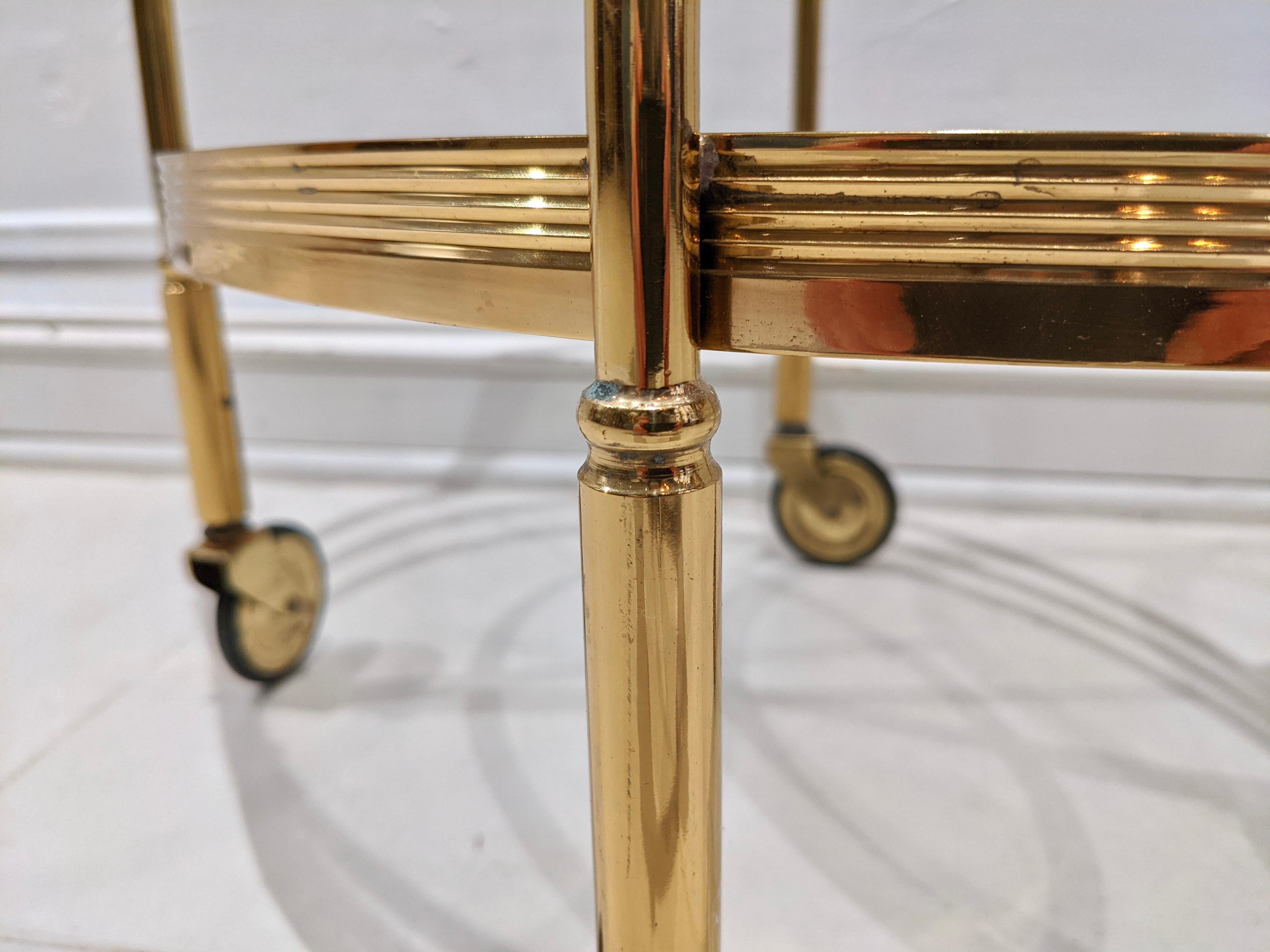Trolley in Brass Gold Color In Good Condition In lyon, FR