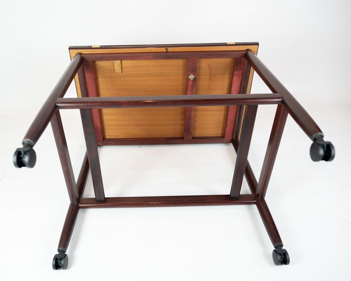 Trolley in Mahogany of Designed by Børge Mogensen from the 1960s 1