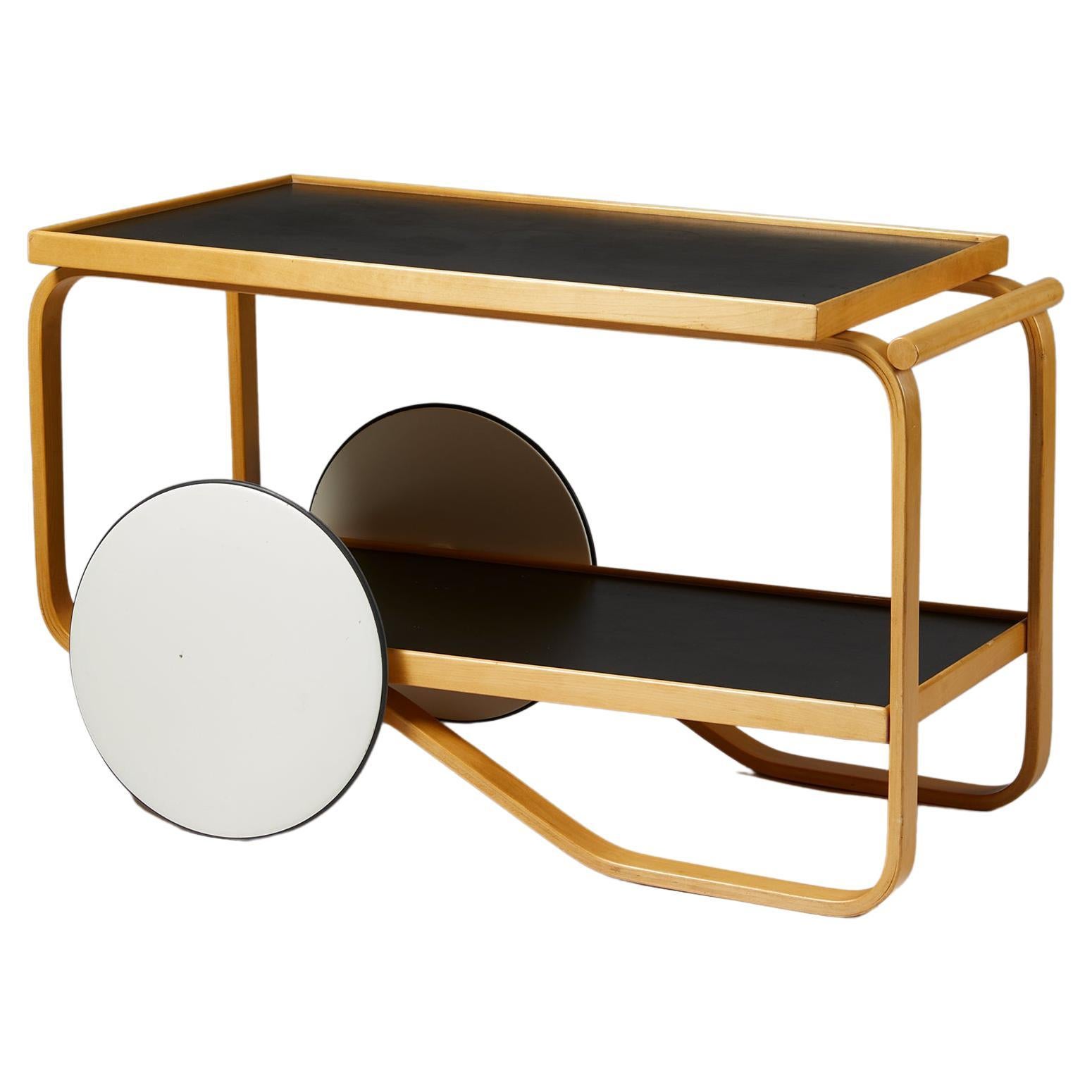 Trolley ‘Model 901’ Designed by Alvar Aalto for Artek, Finland, 1950s