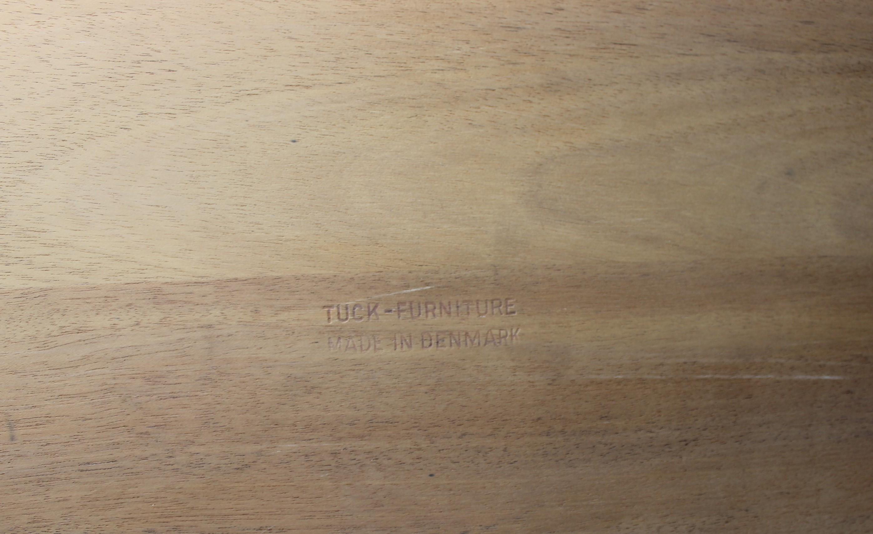 Trolley Table of Soap Treated Oak Designed by Hans J. Wegner, 1960s 1