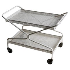 "Trolley” table on wheels