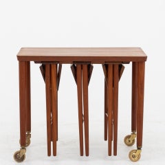 Trolley with Foldable Tables