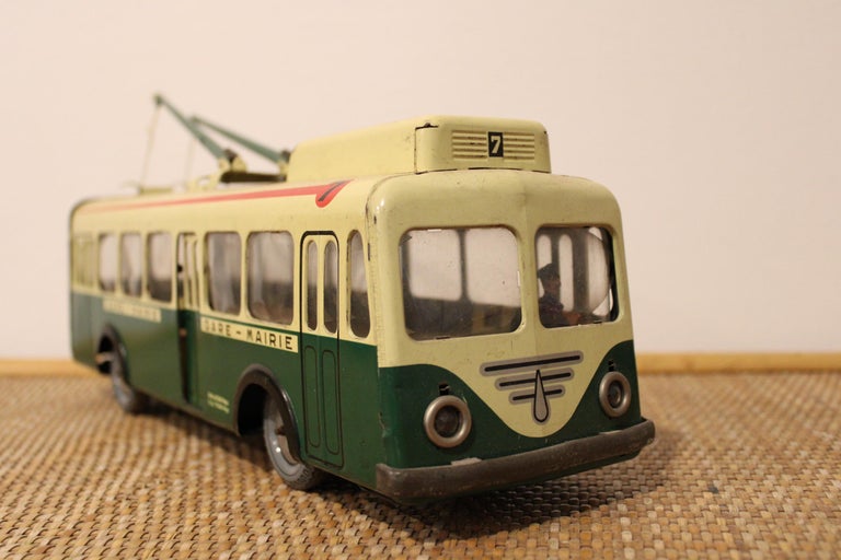 Bus joustra eurobus en tôle made in france vintage - Collection