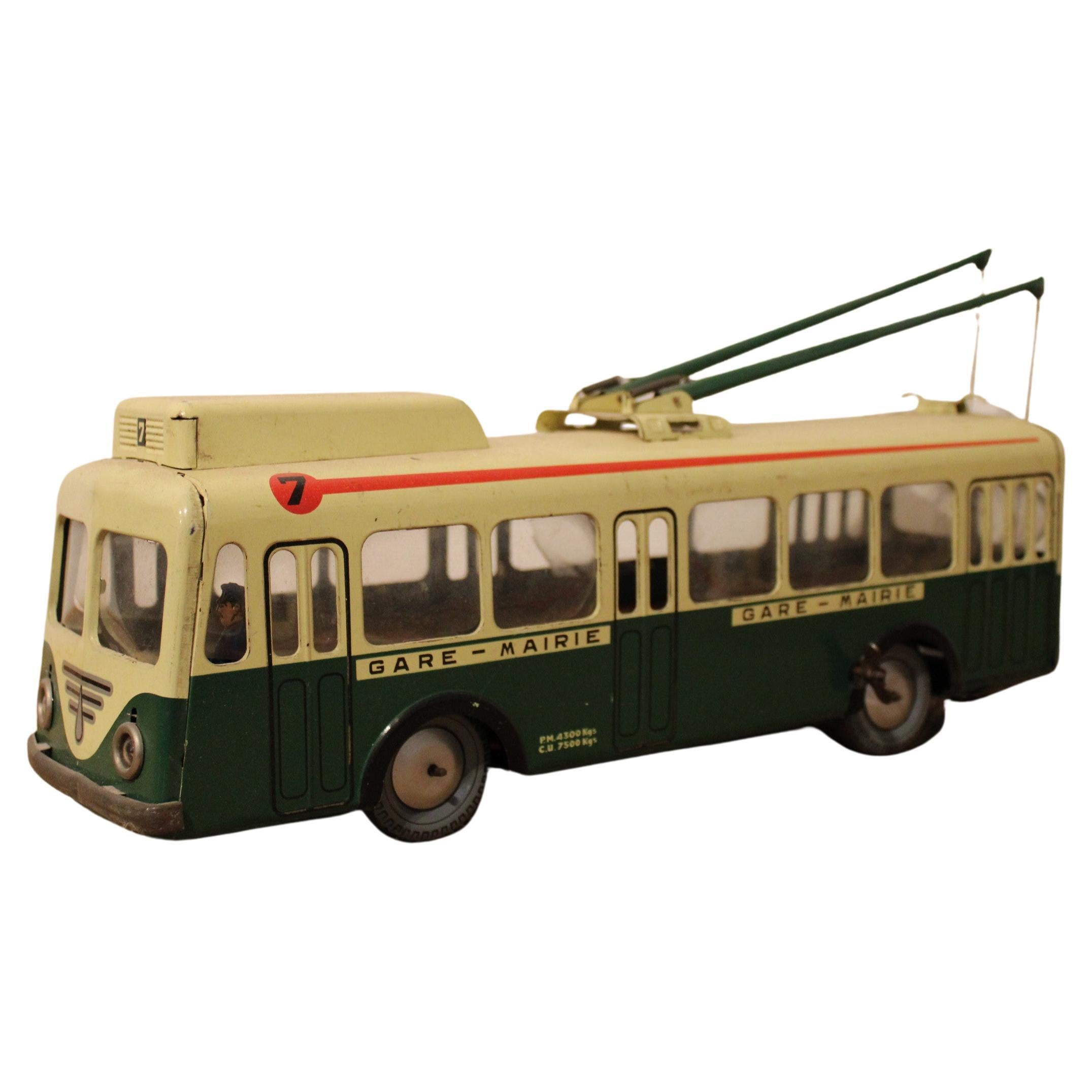 Trolleybus Joustra, Vintage, Frankreich, 1955