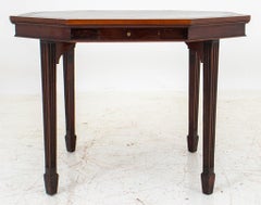 Trollope & Colls London Hexagonal Card Table