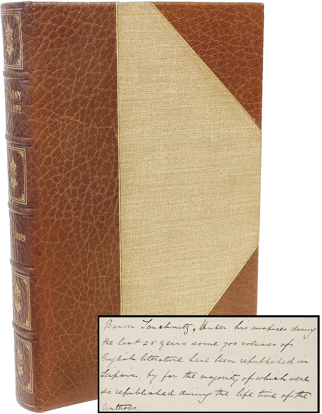 TROLLOPE. Las novelas de Barsetshire. CON UN FRAGMENTO MANUSCRITO - 14 VOLÚMENES - 1929 Británico en venta