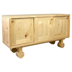 Trolly Credenza in Pine