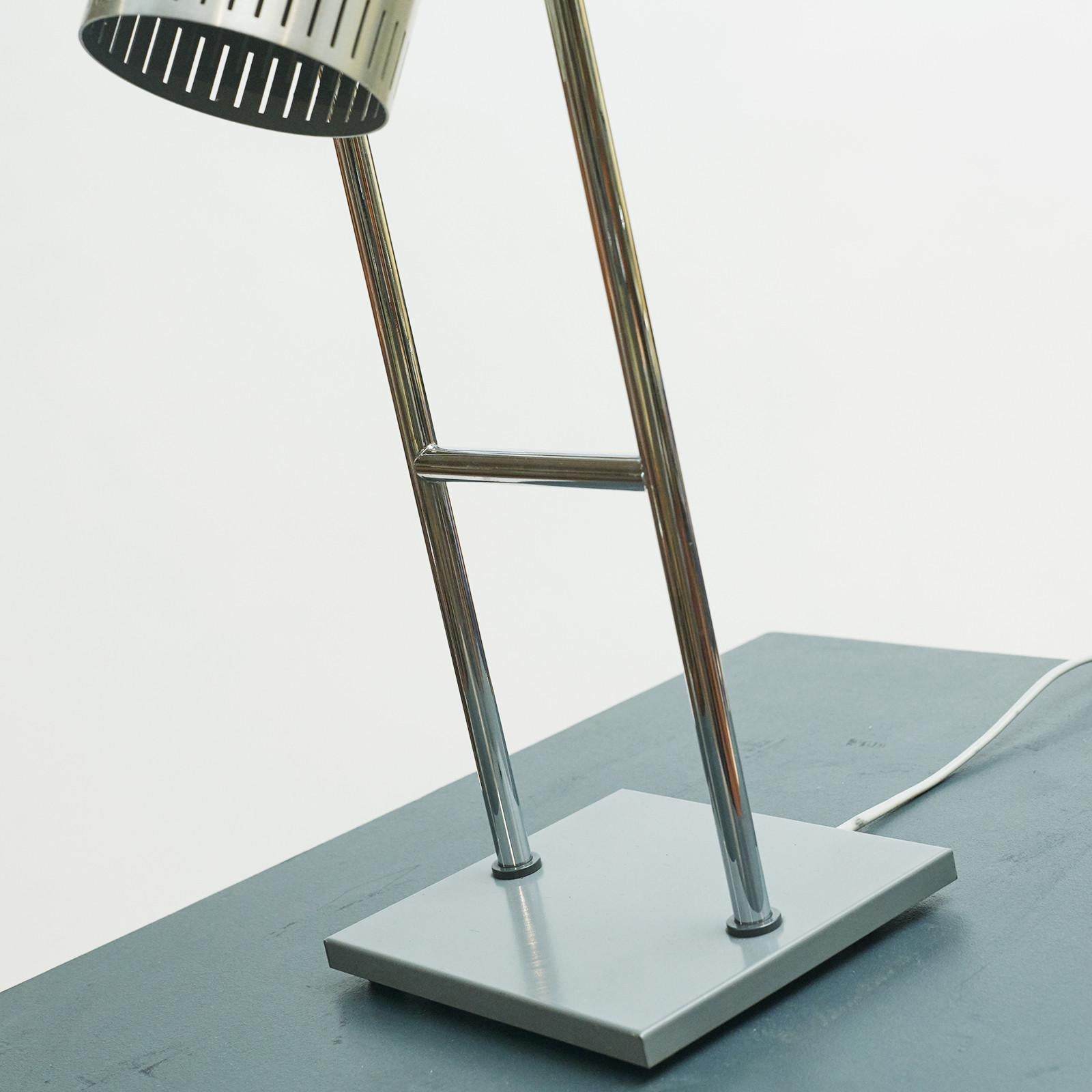 20th Century Trombone Vintage Aluminum Table Lamp by Jo Hammerborg, Fog & Morup