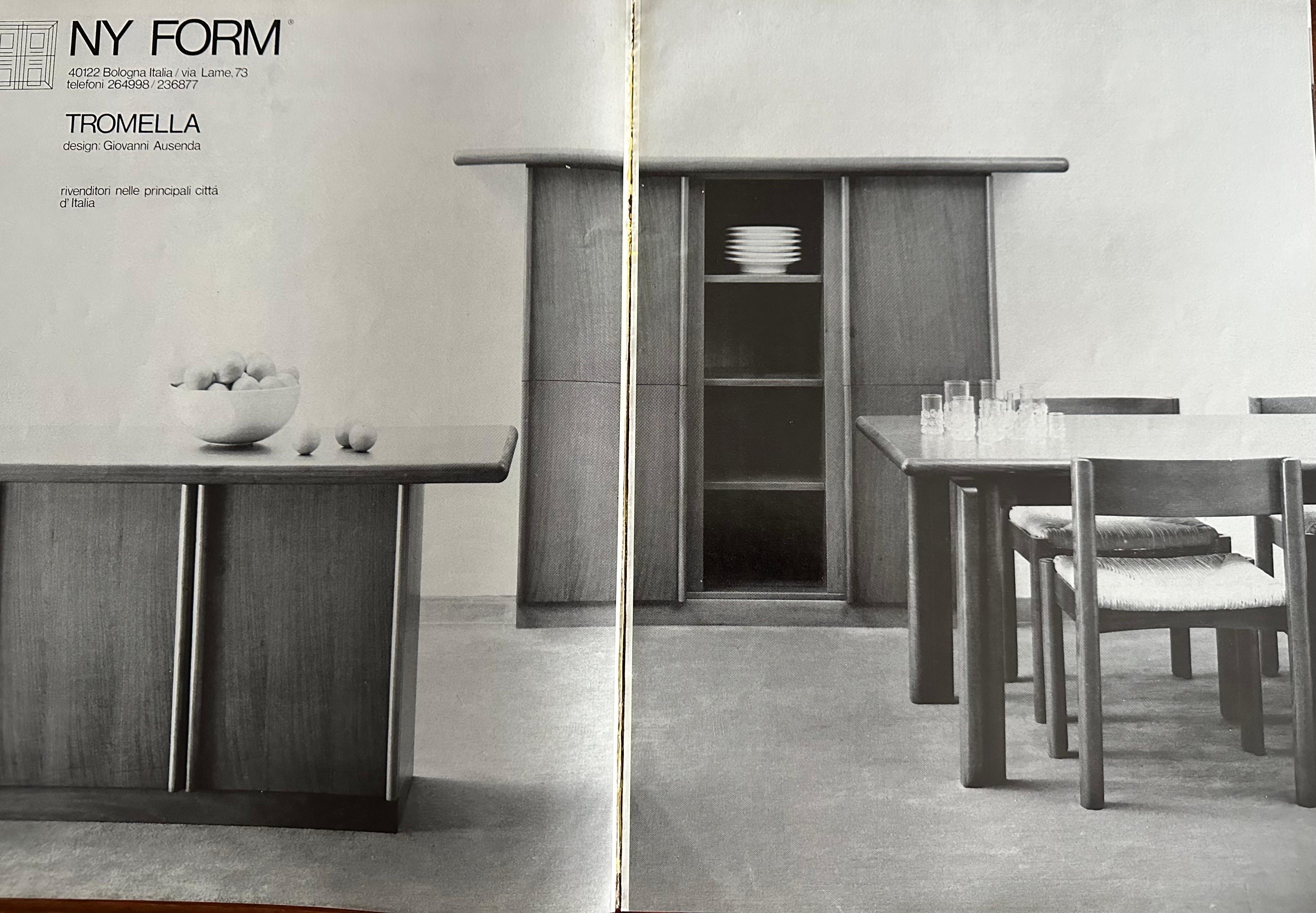 Chaises de salle à manger Tromella de Giovanni Ausenda pour Ny Form, 1970, ensemble de quatre pièces 5