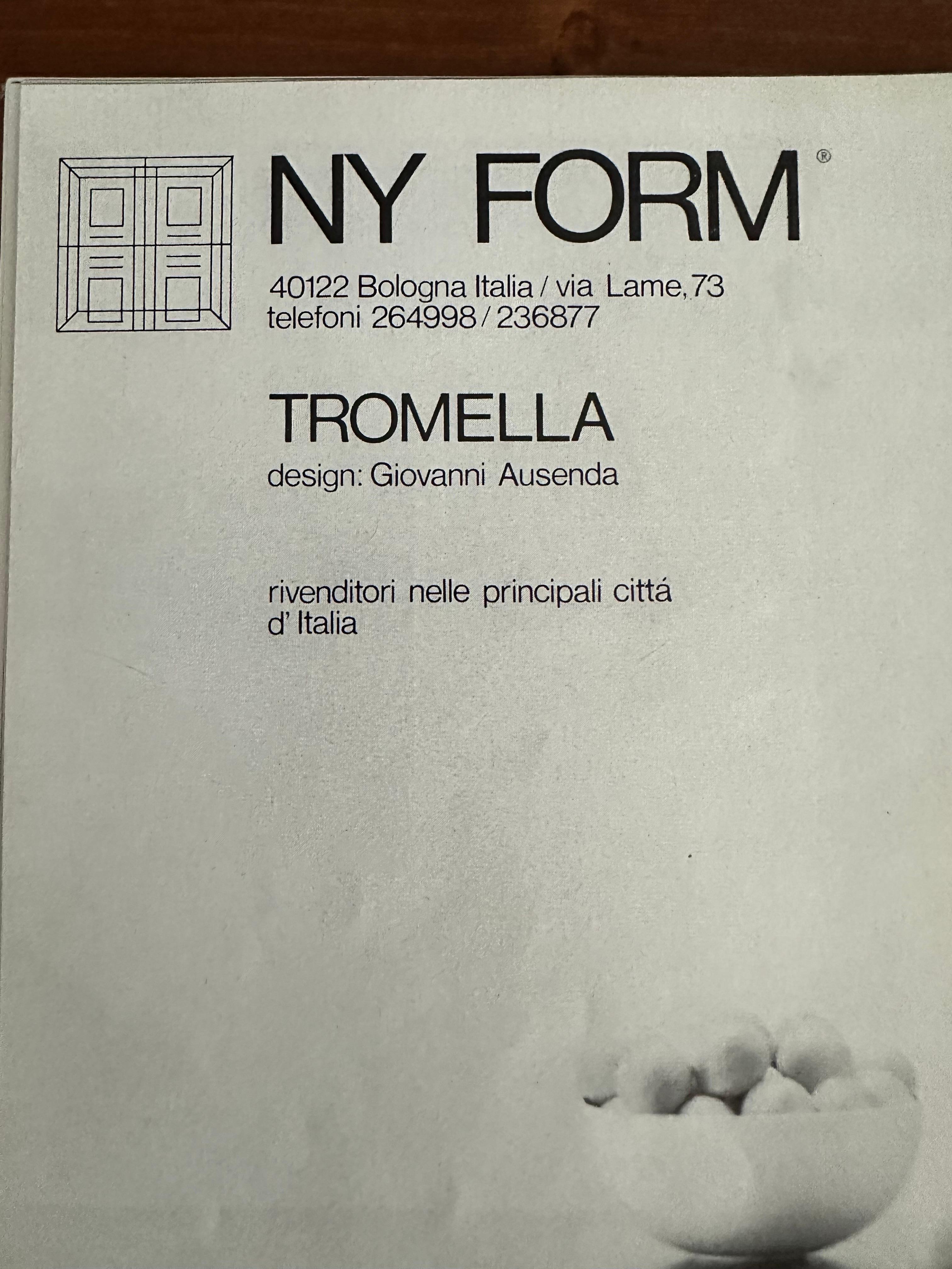 Chaises de salle à manger Tromella de Giovanni Ausenda pour Ny Form, 1970, ensemble de quatre pièces 6