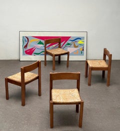 Chaises de salle à manger Tromella de Giovanni Ausenda pour Ny Form, 1970, ensemble de quatre pièces