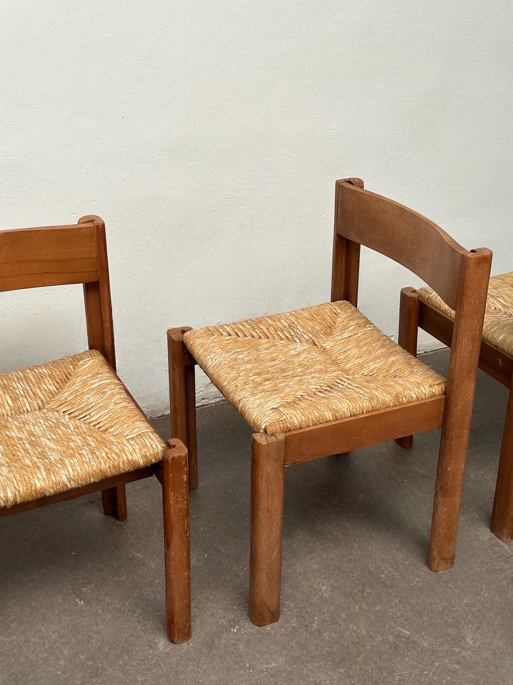 Fin du 20e siècle Chaises de salle à manger Tromella de Giovanni Ausenda pour Ny Form, 1970, ensemble de quatre pièces