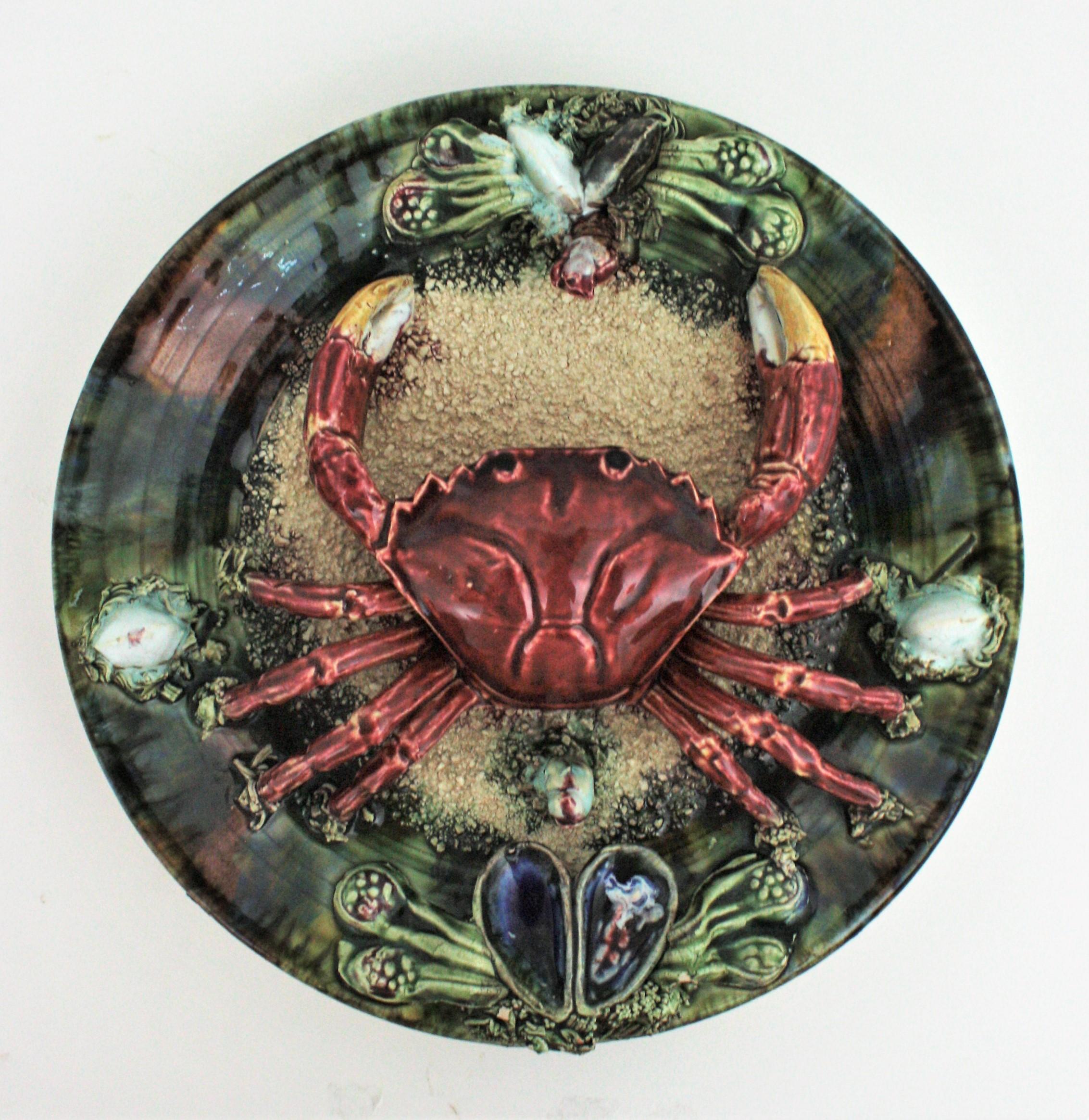 ceramic crab dish