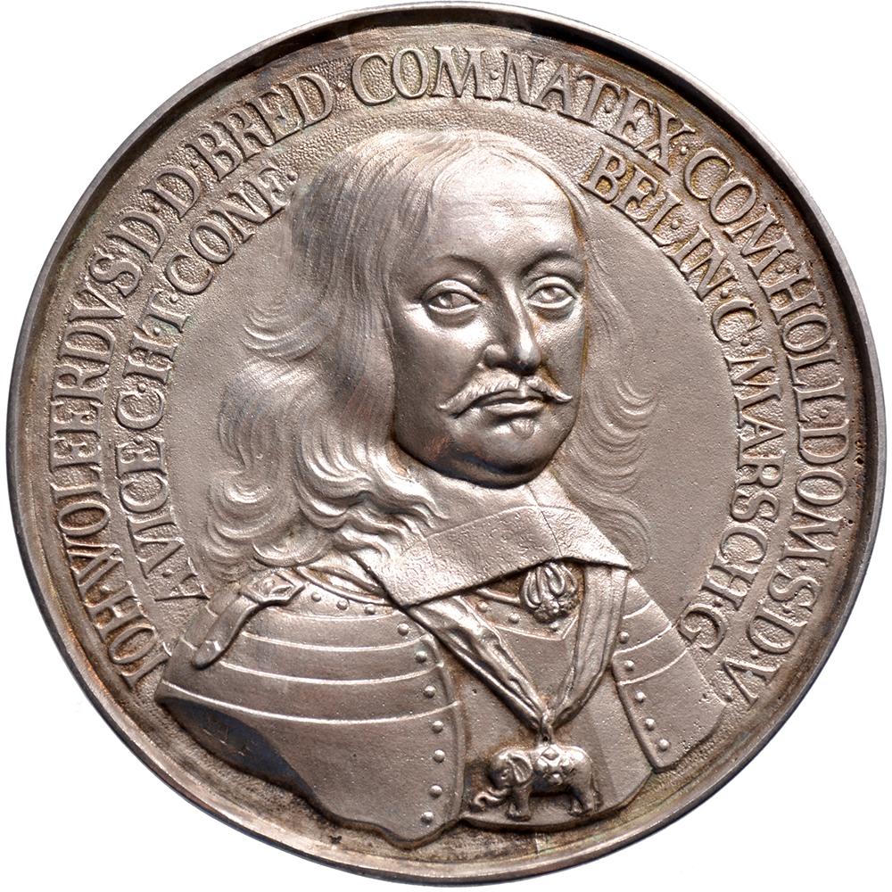 Trompe l'oeil y medalla de plata de Jan Wolfert van Brederode Silver en venta