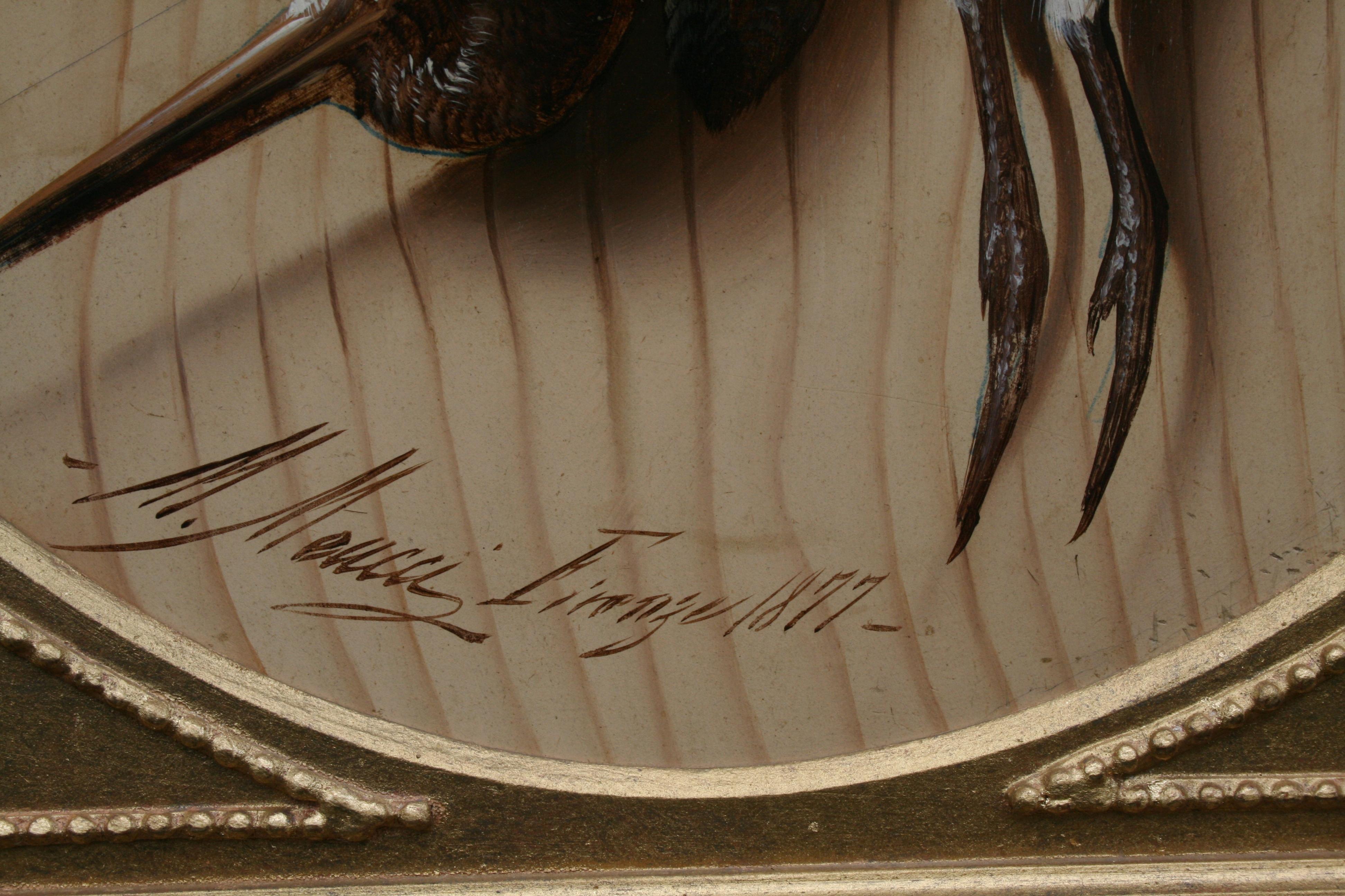 Trompe l''oeil von Michelangelo Meucci „Italienerisch, 1840-1890“ im Angebot 4
