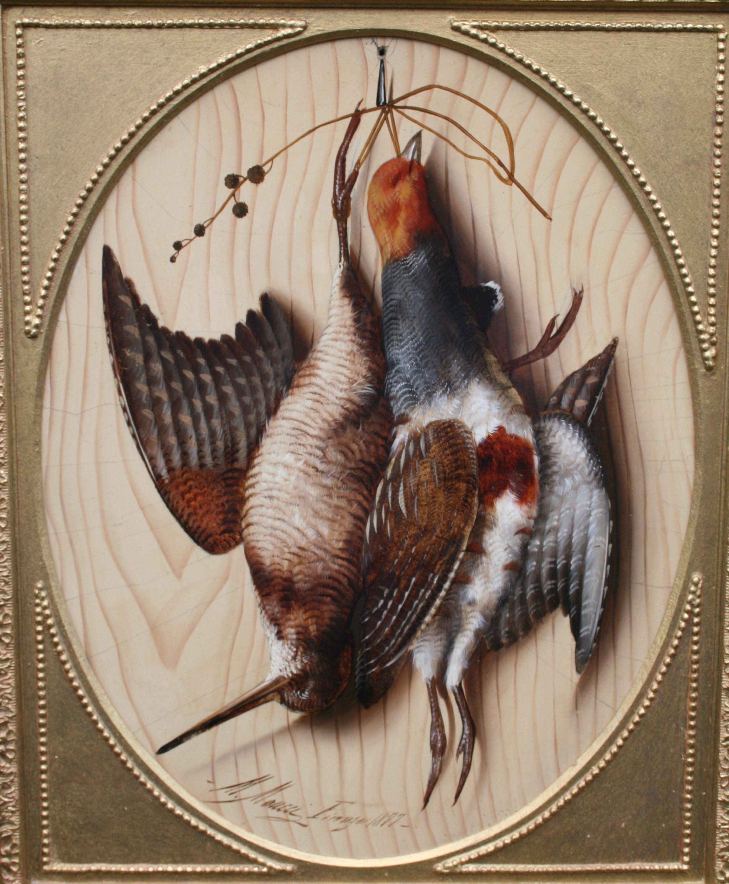 Trompe l''oeil von Michelangelo Meucci „Italienerisch, 1840-1890“ (Italienisch) im Angebot