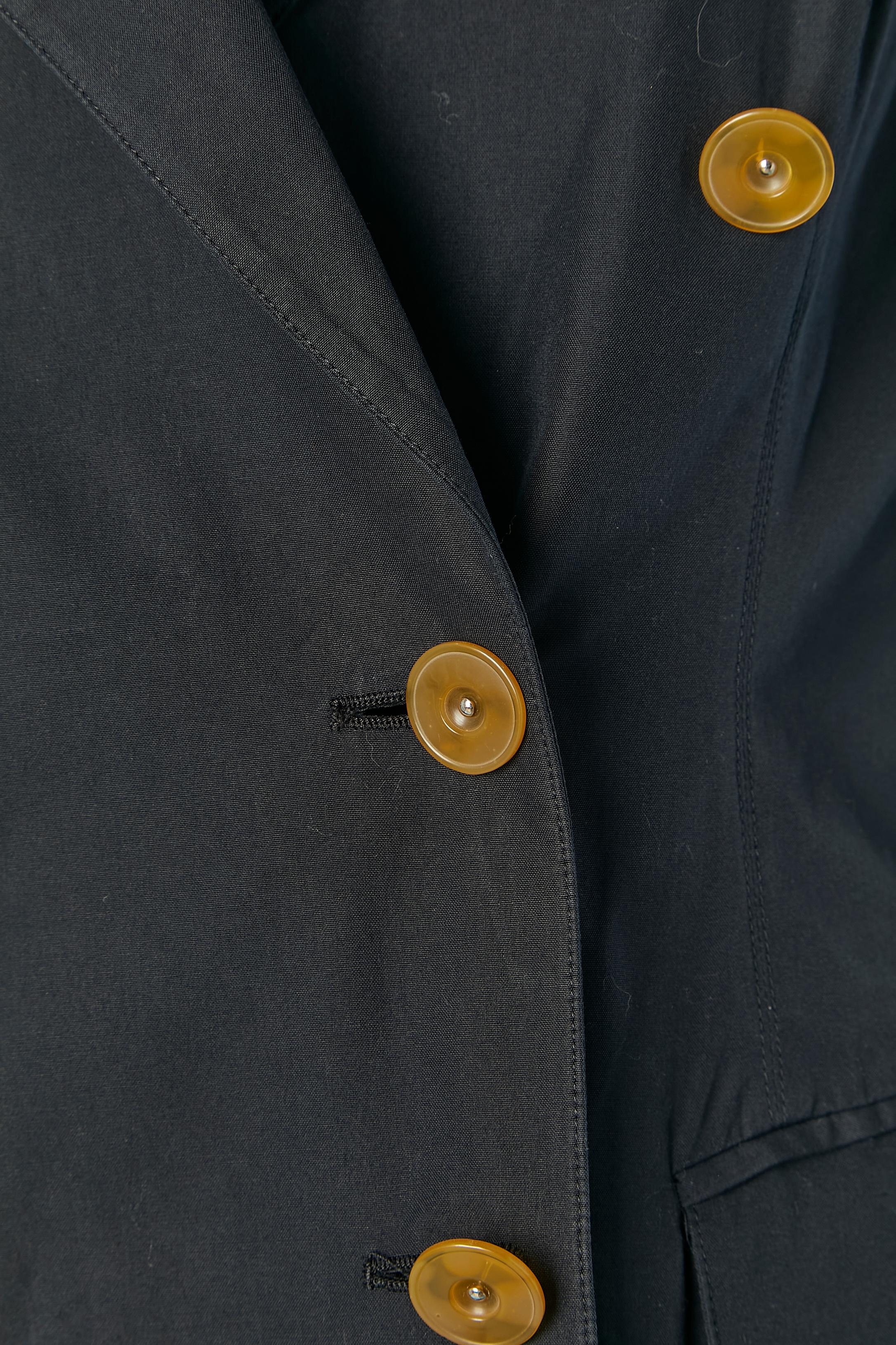 Noir Veste croisée 
