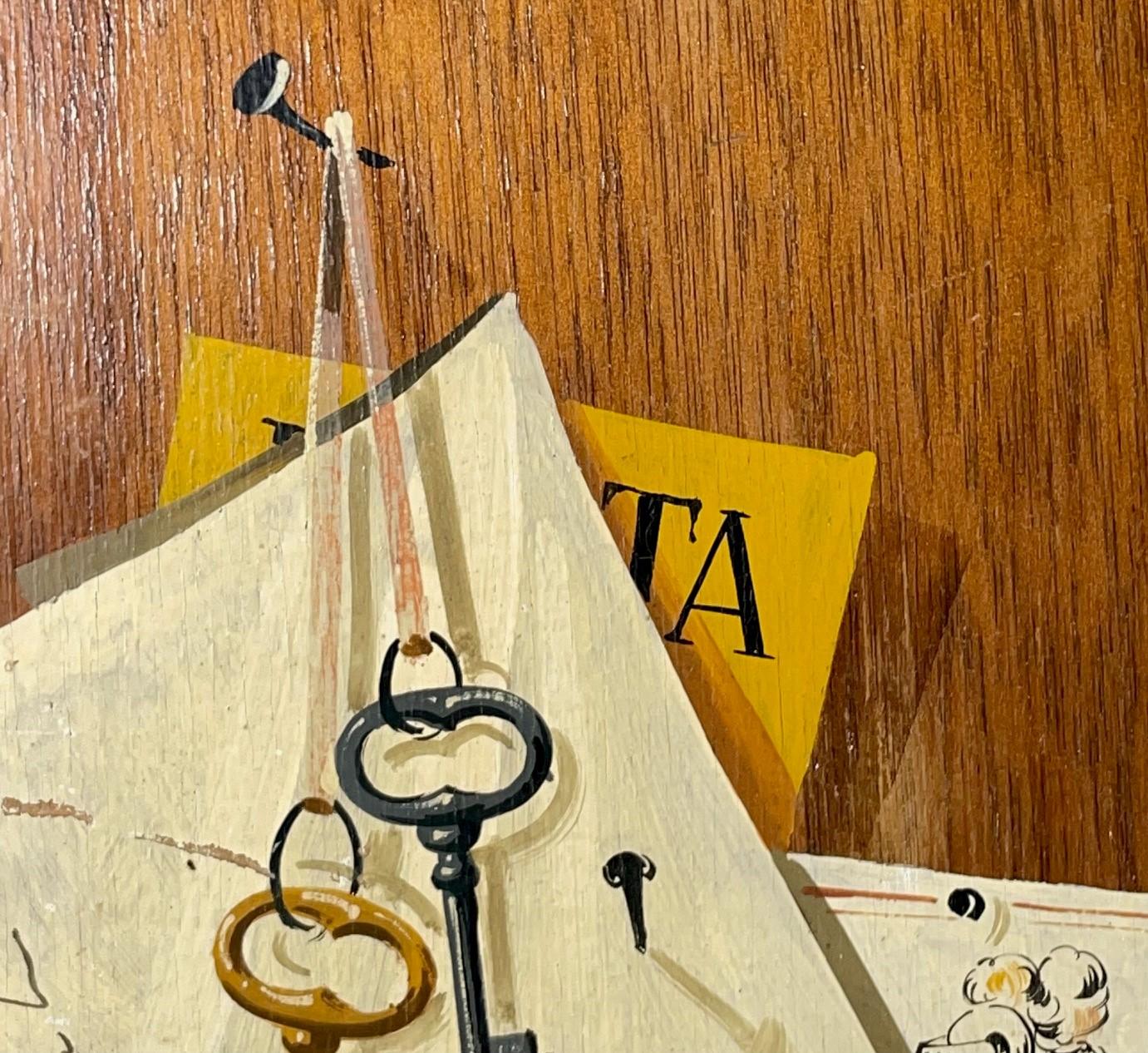 Trompe L'oeil Hiperrealismo Pintura al Óleo Abstracto Surrealista Foto Arte Realista Pintado a mano en venta