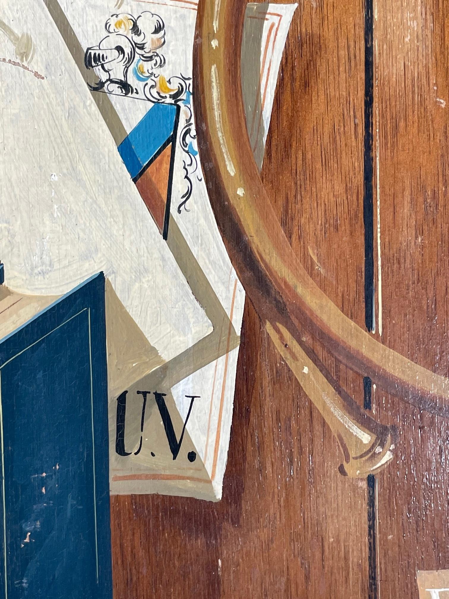 Trompe L'oeil Hiperrealismo Pintura al Óleo Abstracto Surrealista Foto Arte Realista en venta 2