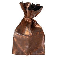 Trompe L'oeil Metal Bag Sculpture 